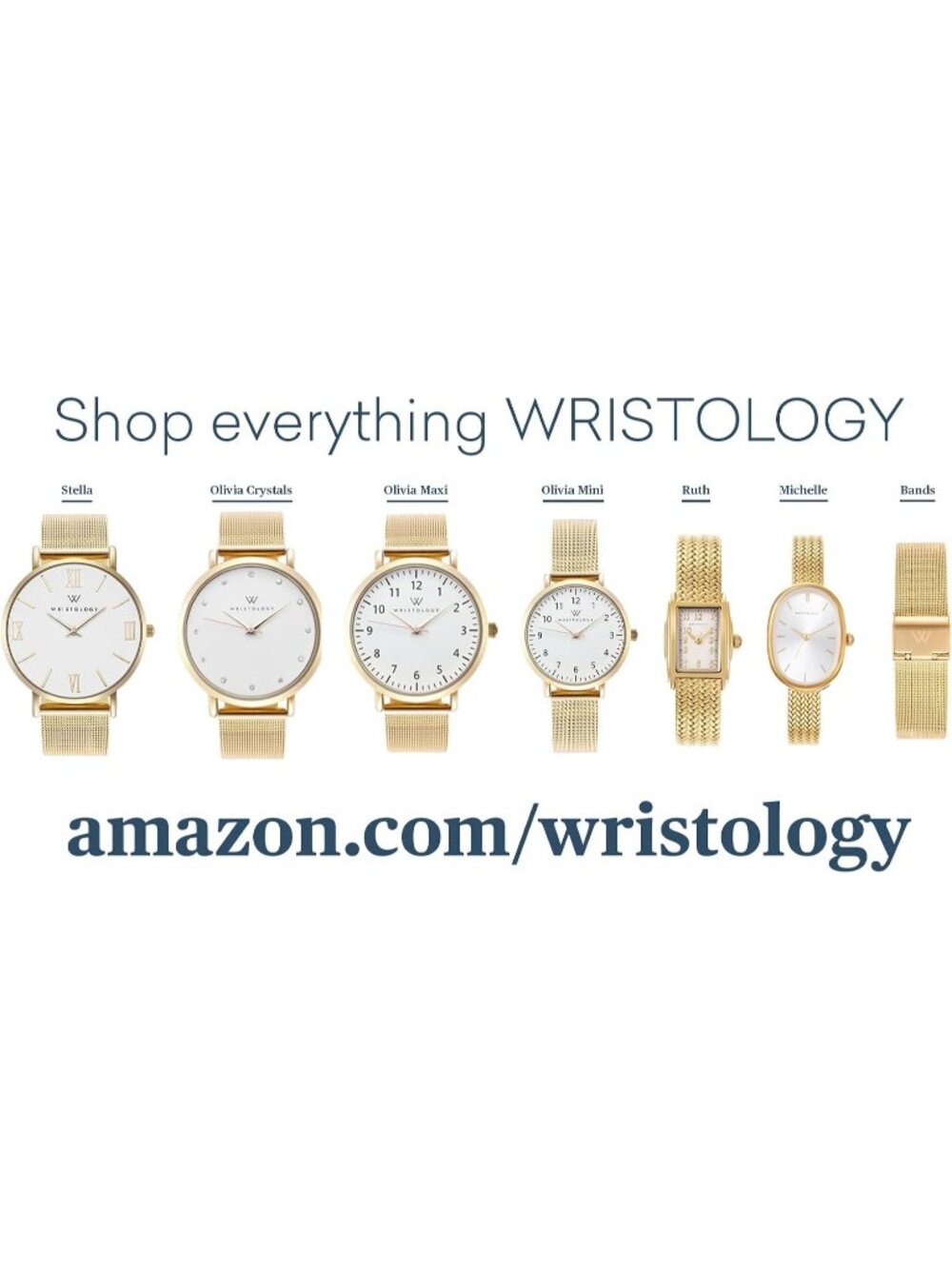Women's Rose Gold Pink Silicone Strap Easy to Read Analog Large Face Wrist Watch - Picture 5 of 6